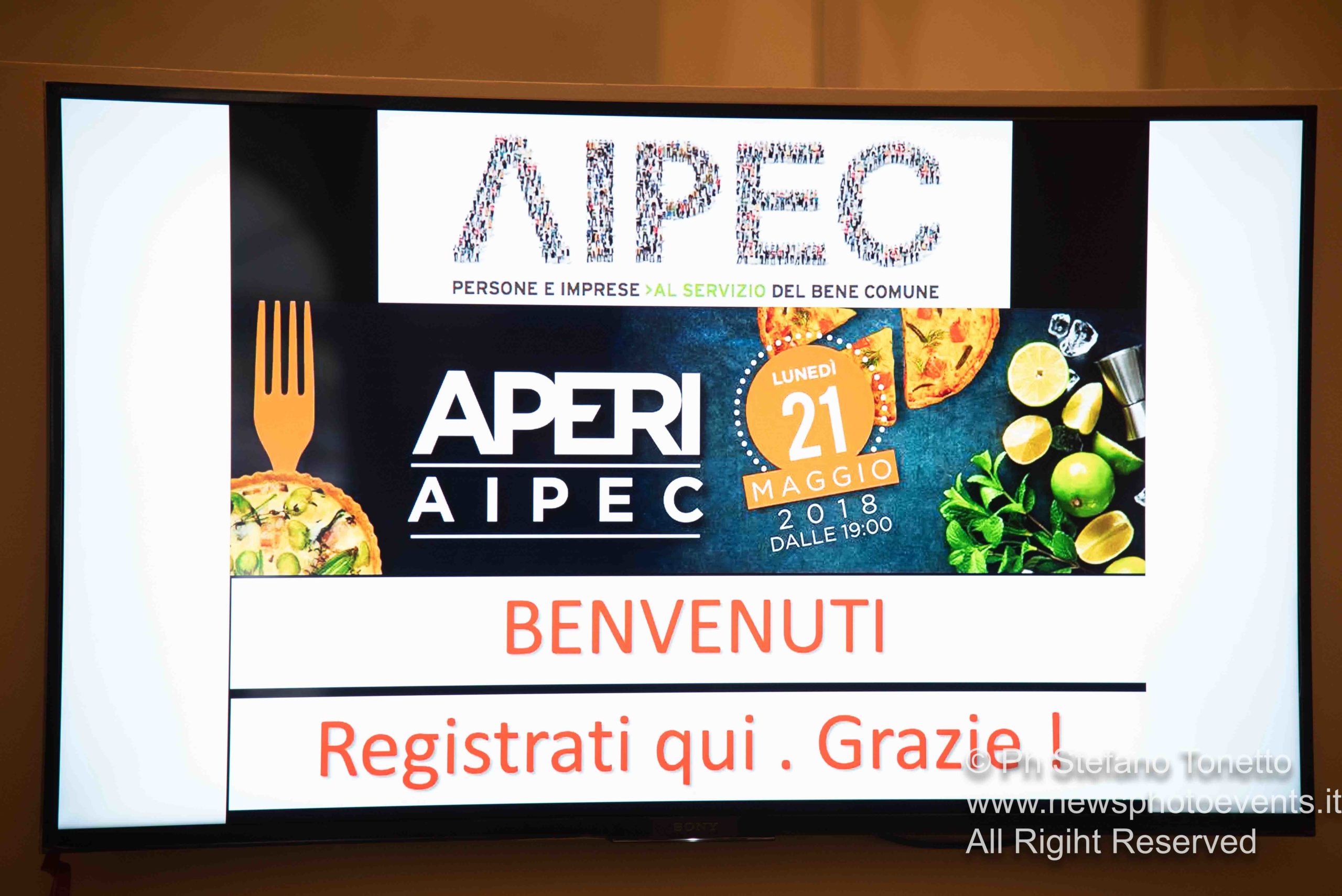 A.I.P.E.C. APERICENA 21 MAGGIO 2018