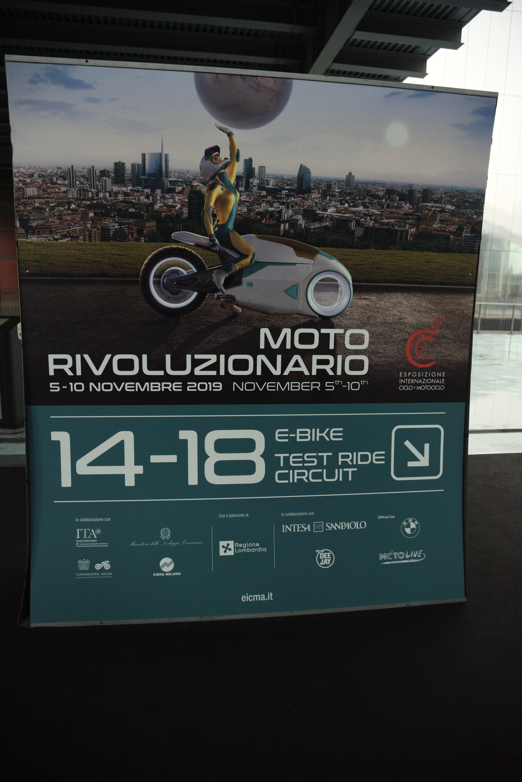 76esima Edizione di EICMA( Esposizione Internazionale Ciclo e Motociclo)