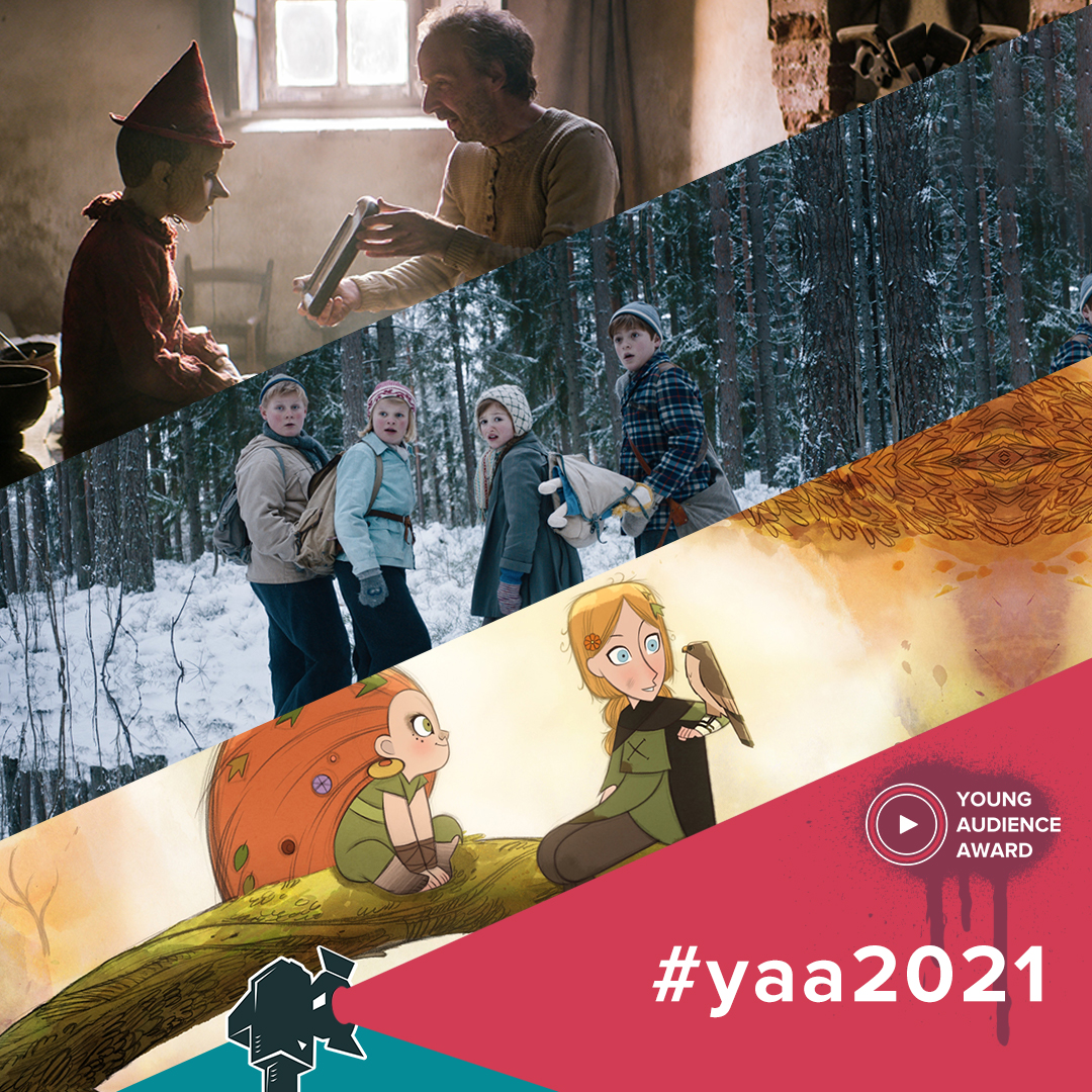 DAL 21 AL 25 APRILE  –  In Streaming               Young Audience Award ONLINE   La Grande Giuria Internazionale dei teen-agers europei