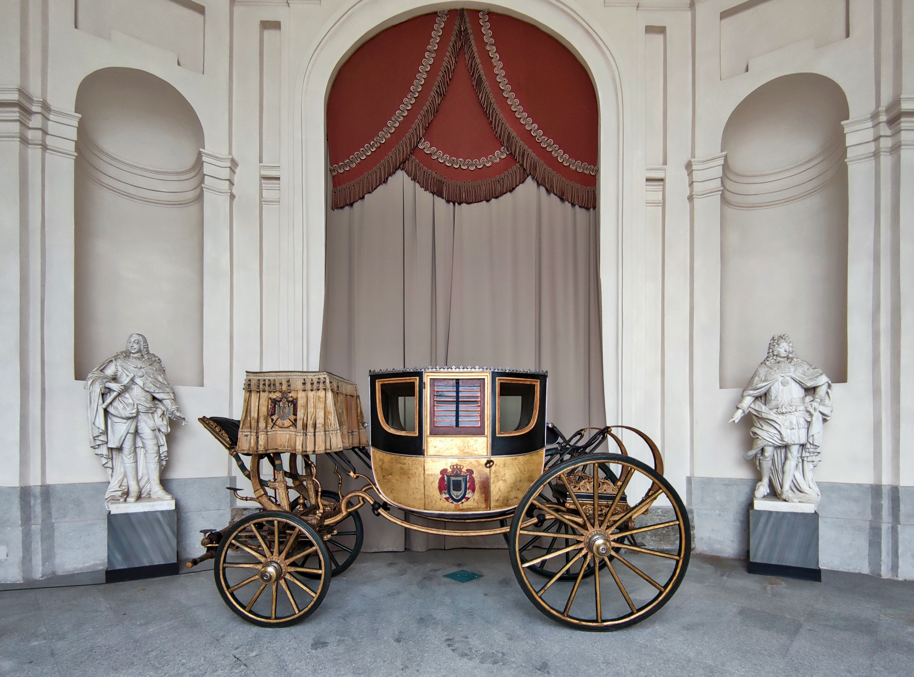 LA REGGIA DI VENARIA REALE ESPONE LA CARROZZA DI NAPOLEONE