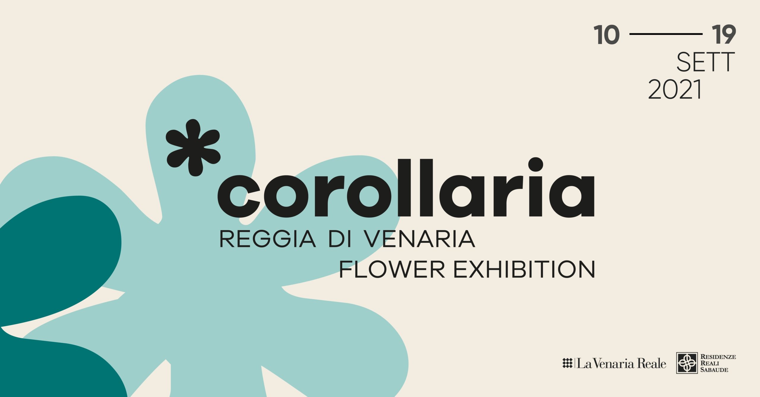 COROLLARIA FLOWER EXHIBITION Alla Reggia di Venaria la prima rassegna italiana dedicata all’arte floreale e al giardino Dal 10 al 19 settembre 2021