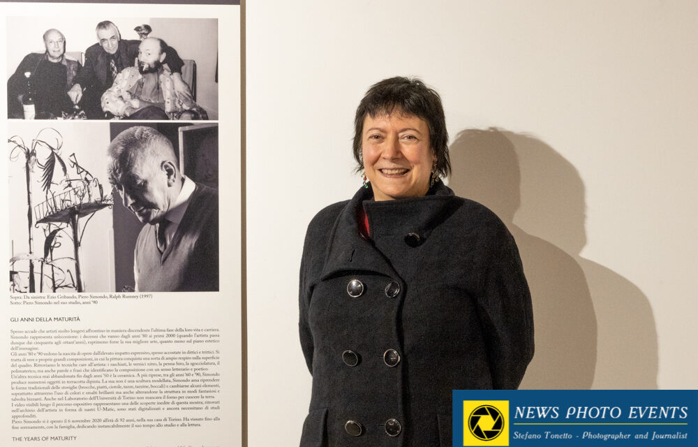 Domenica 27 febbraio il finissage della mostra di Piero Simondo