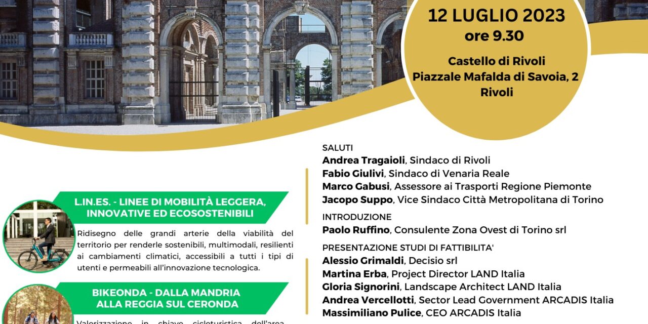 LA MOBILITÀ SOSTENIBILE AD OVEST DI TORINO