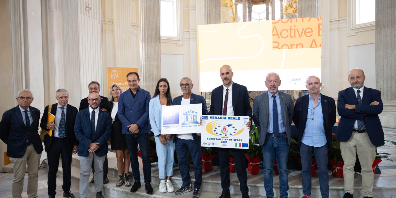 La Città di Venaria Reale si candidata per diventare Città Europea dello Sport 2025