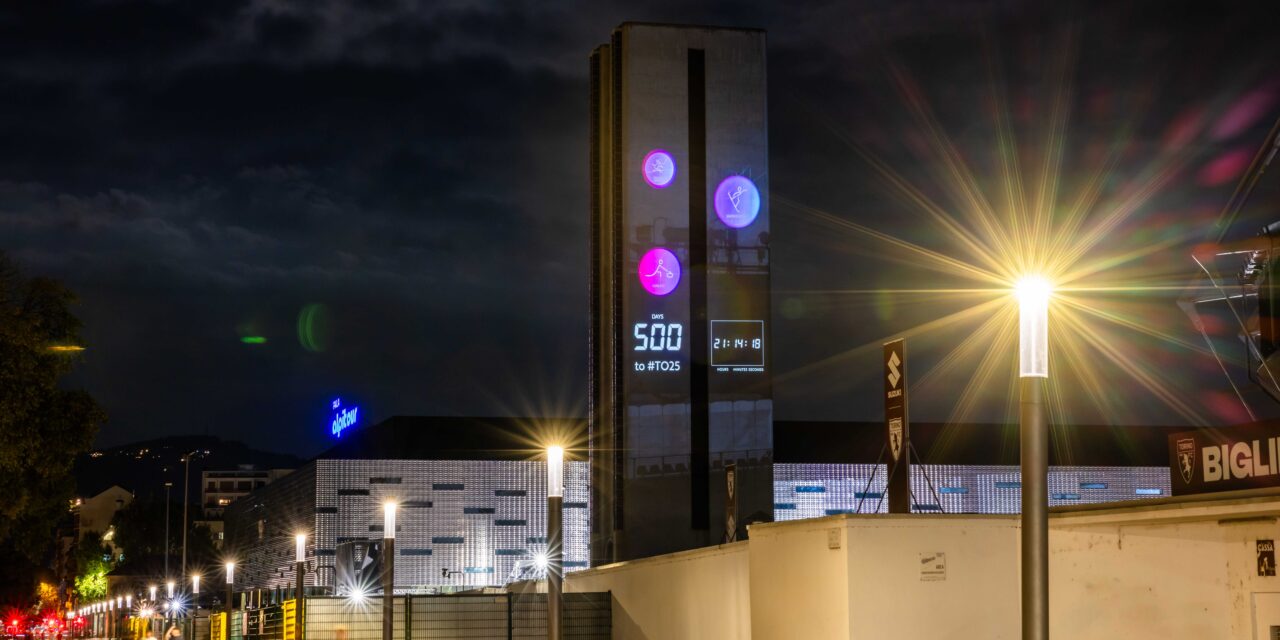 -500 GIORNI ALLA CERIMONIA D’APERTURA DEI GIOCHI DI TORINO 2025    DAL 13 AL 23 GENNAIO 2025 IL PIEMONTE SARÀ LAND OF SPORT