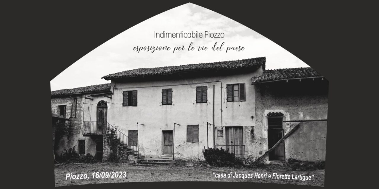 Un luogo dell’anima per Jacques Henri e Florette Lartigue a Piozzo (CN)