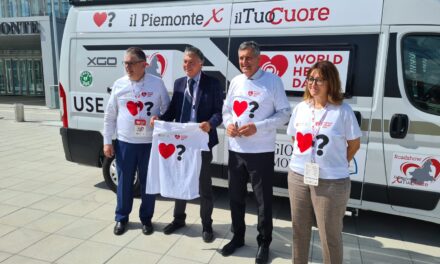 Giornata del Cuore: il 29 settembre il Piemonte per il World heart day organizza un road show dedicato alla prevenzione delle malattie cardio-cerebro-vascolari