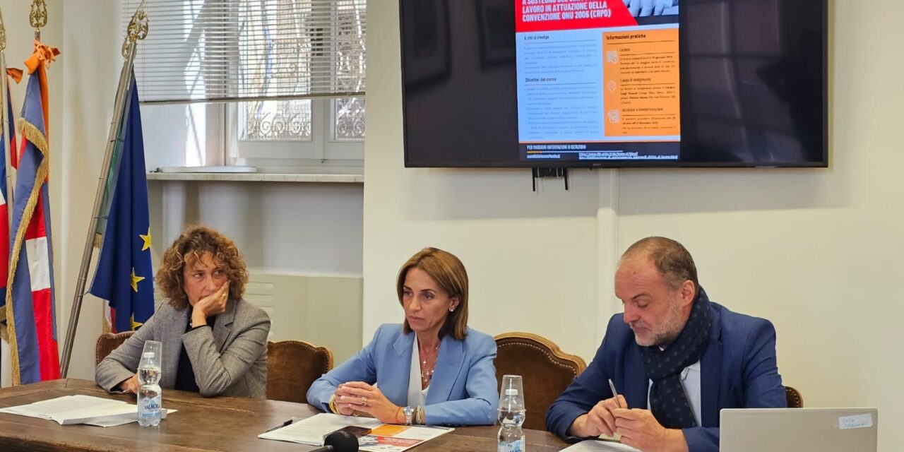 NASCE A TORINO IL CORSO UNIVERSITARIO PER FORMARE ESPERTI NEL SOSTEGNO DEL DIRITTO AL LAVORO DELLE PERSONE CON DISABILITÀ
