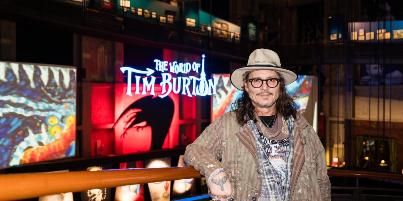 JOHNNY DEPP  AL MUSEO NAZIONALE DEL CINEMA