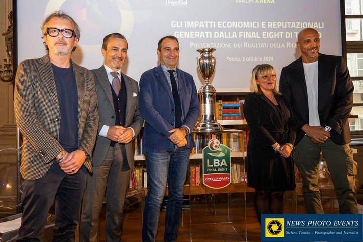PRESENTATA LA RICERCA DI LBA E STAGEUP SUGLI IMPATTI ECONOMICI E REPUTAZIONALI GENERATI DALLA FRECCIAROSSA FINAL EIGHT 2024 DI TORINO