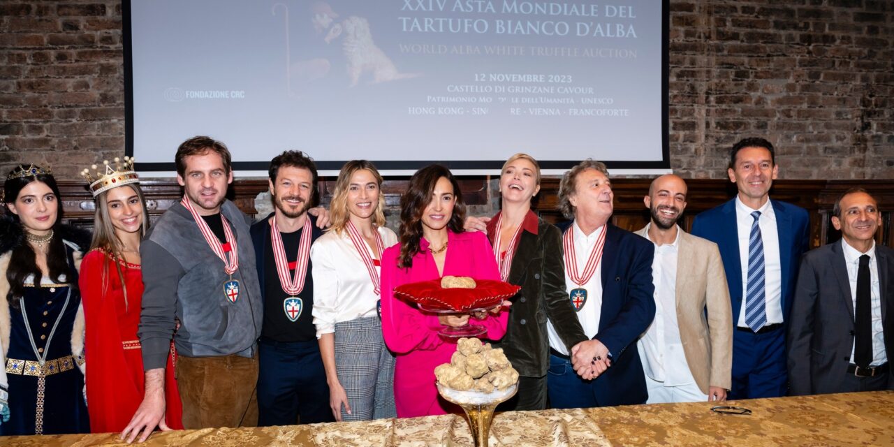 XXV ASTA MONDIALE DEL TARTUFO AL CASTELLO DI GRINZANE CAVOUR CON LA SOLIDARIETÀ DEL TARTUFO BIANCO D’ALBA