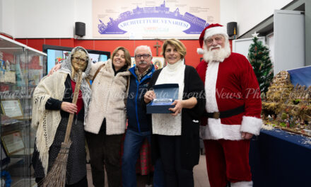 La Befana si è fermata a Venaria Reale