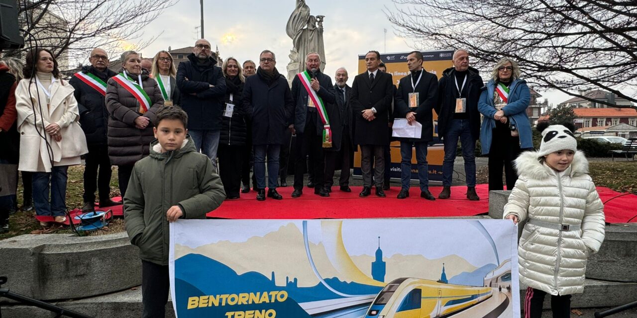 LA LINEA FERROVIARIA CUNEO-SALUZZO-SAVIGLIANO E’ STATA RIAPERTA