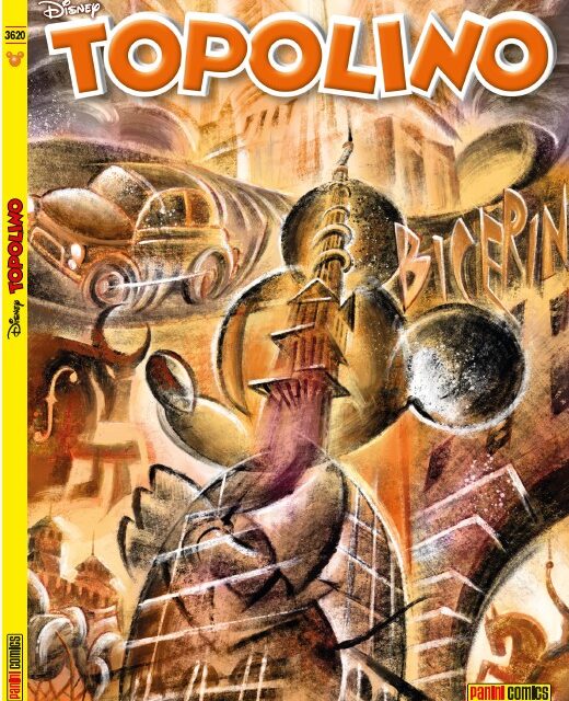 Topolino dedica una copertina variant a Torino Comics.