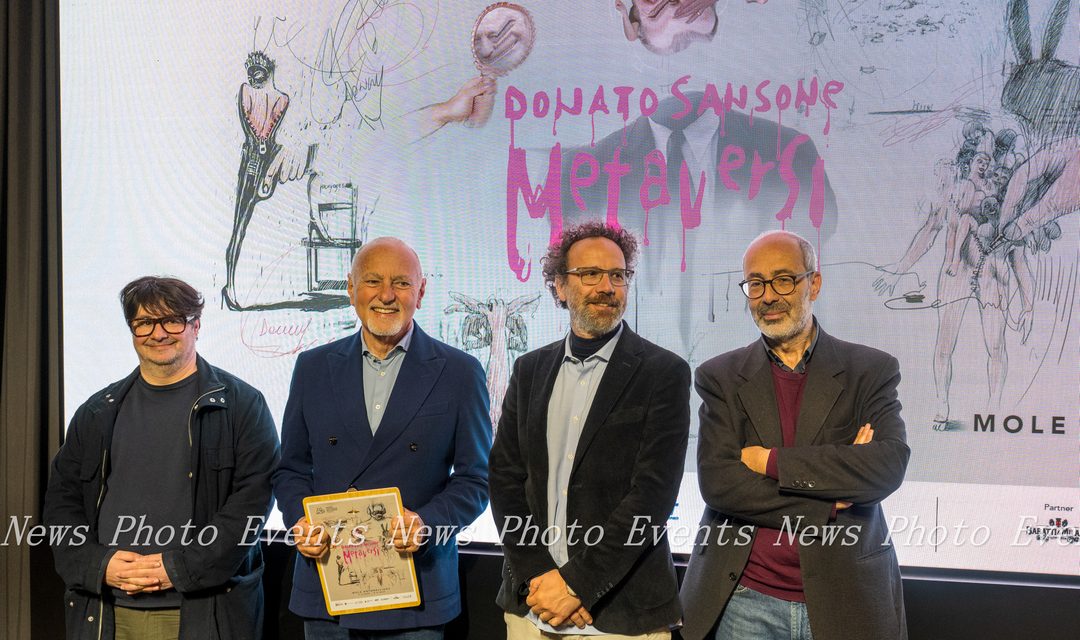 DONATO SANSONE CON LA MOSTRA “ METAVERSI” E’ AL MUSEO NAZIONALEE DEL CINEMA DI TORINO