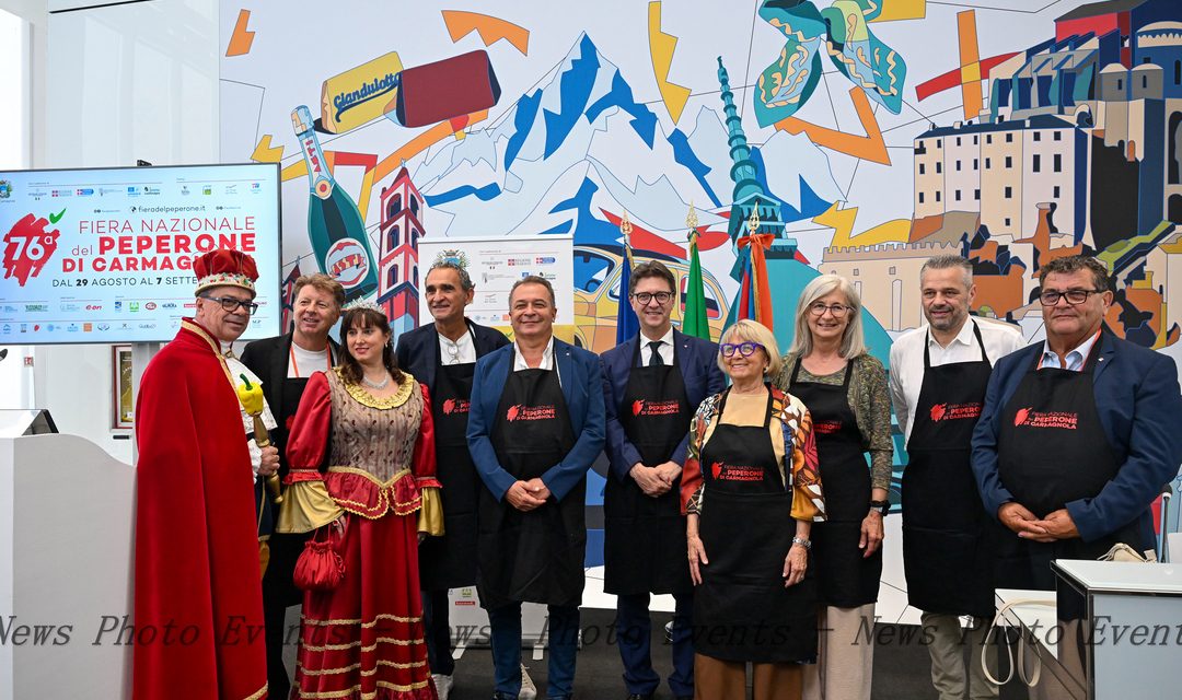 PRESENTAZIONE DELLA 76ª FIERA DEL PEPERONE DI CARMAGNOLA