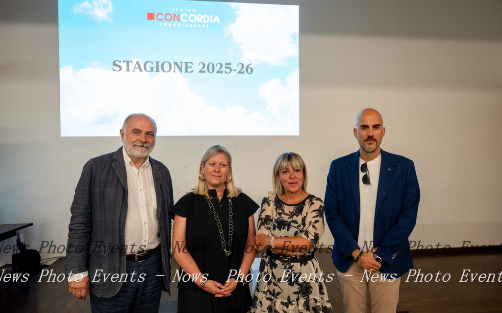 La nuova stagione teatrale 2025/2026 del Teatro Concordia di Venaria Reale(TO) è all’insegna di tre parole chiave: sogno, realtà, stupore.