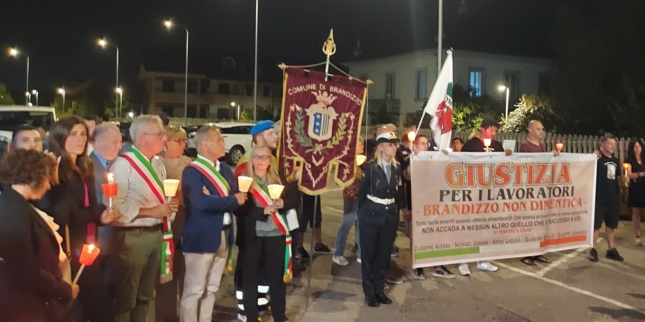 Brandizzo fa memoria e chiede giustizia e tutele con la Settimana del Lavoro Sicuro