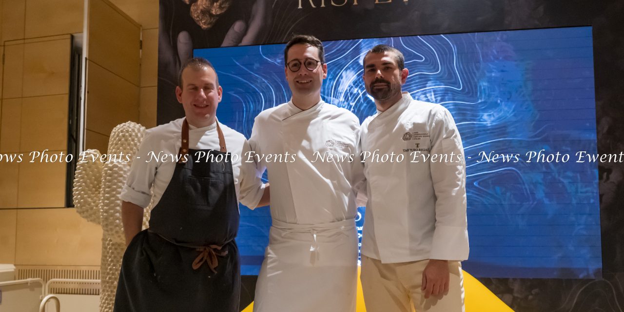 I magnifici due : lo chef Giacomo Sacchetto  insieme allo chef Ugo Alciati a Alba