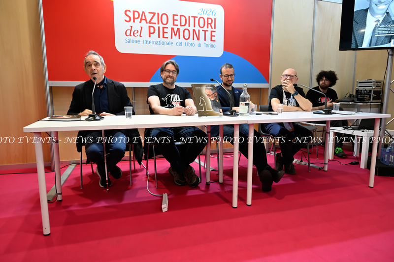 La linea , di Osvaldo Cavandoli  al Salone Internazionale del Libro a Torino